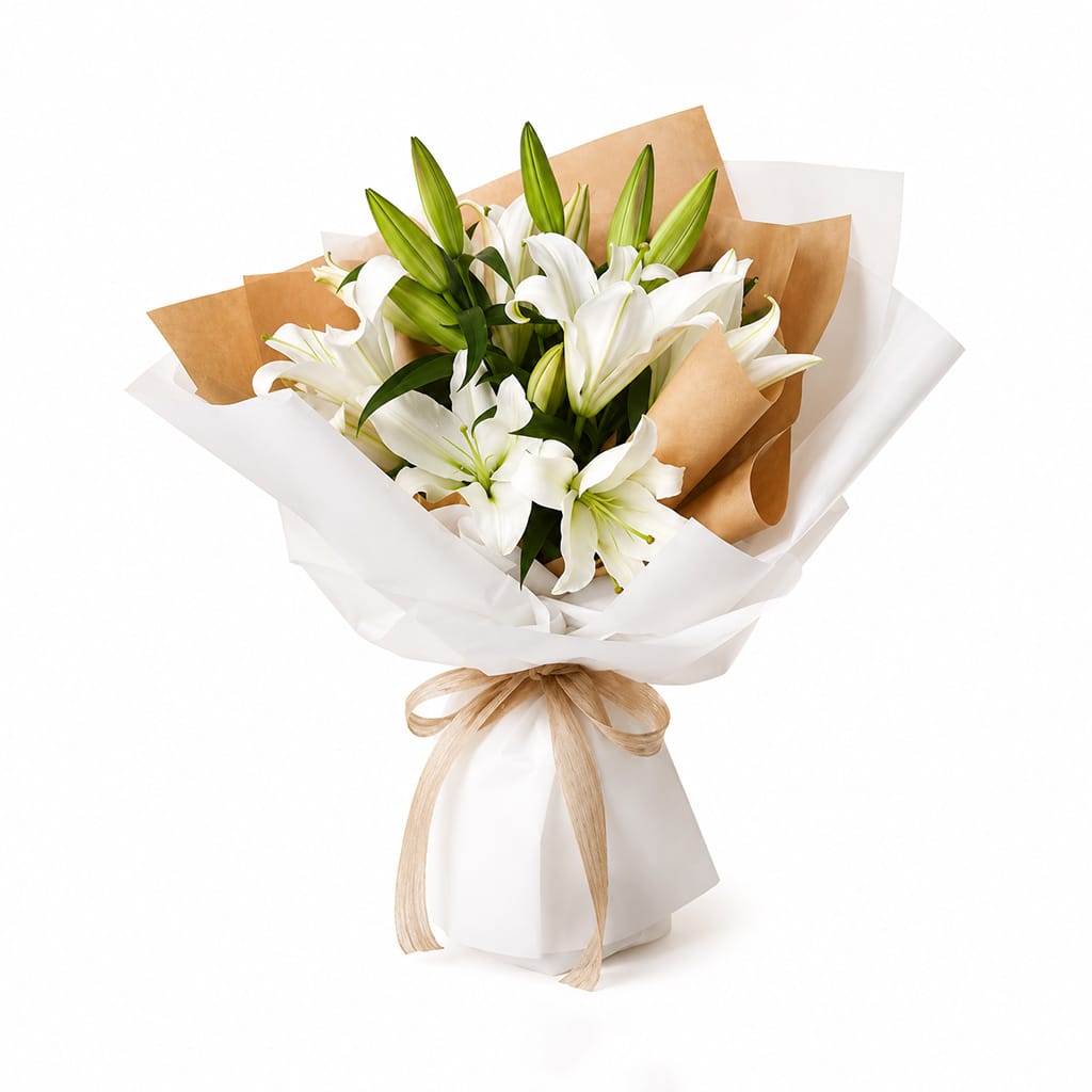 Blessings Of White Lilies