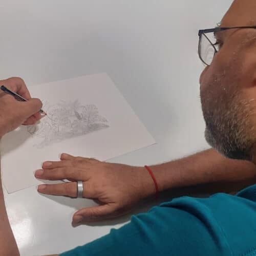 Sachin Sketching