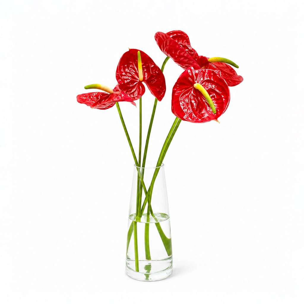 Scarlet Anthuriums